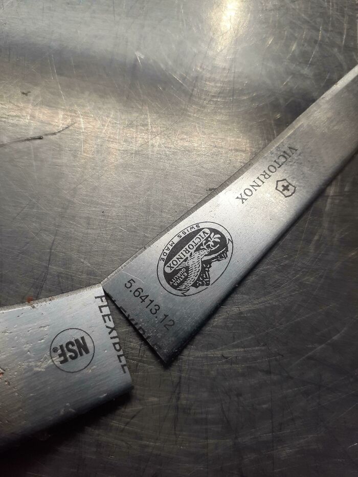 Knife Broke Where It Says 'Flexible'