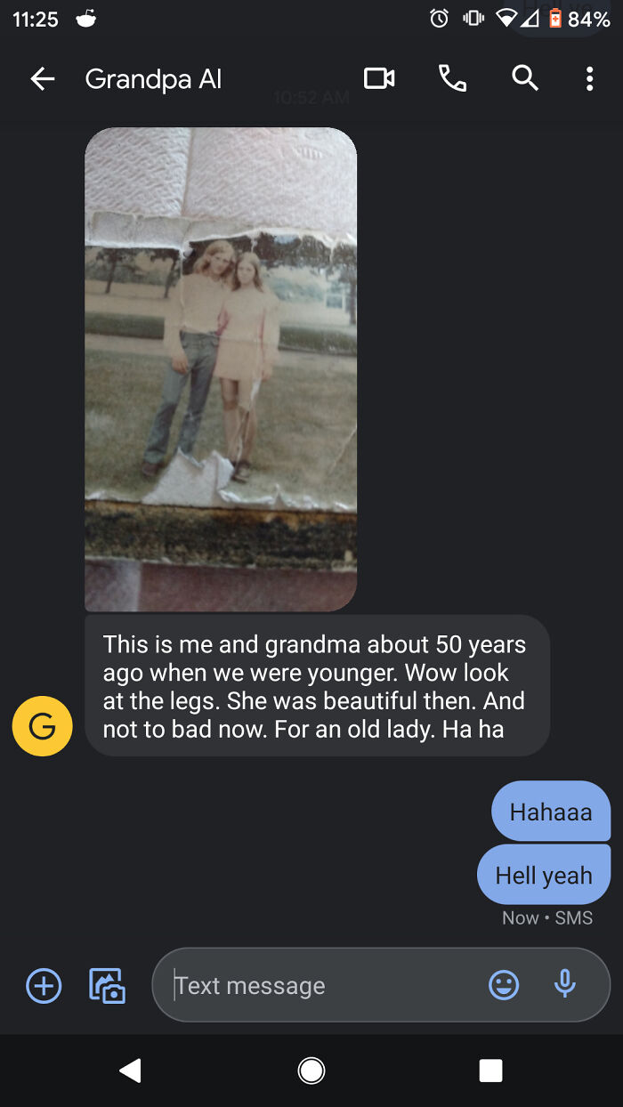 I Asked My Grandfather A Few Days Ago What My Grandmother Was Like When She Was Younger, And He Just Sent Me This