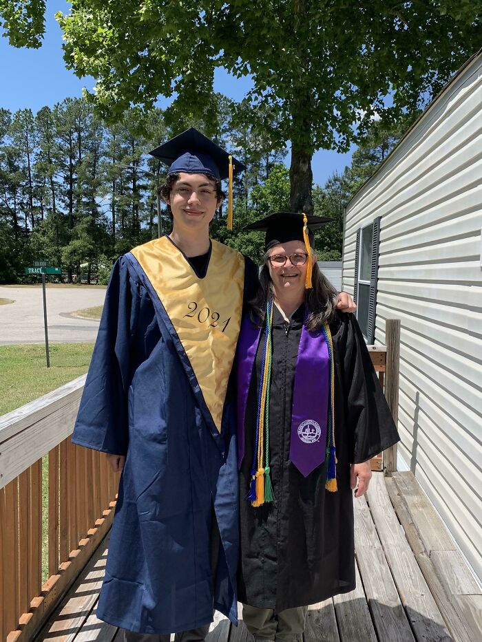 My 57 Year Old Grandmother Is Graduating With A Bachelors The Same Year I Graduate High School. I’m Super Proud Of Her