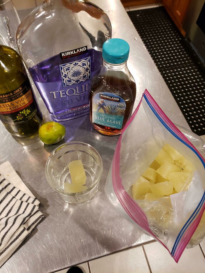 We Freeze Fresh Lime Juice For Margaritas!