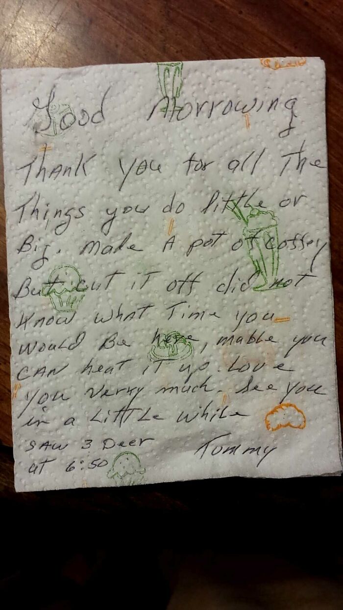 My Grandfather And Grandmother Have Been Married For 46 Years. I Believe I Found Out Why This Morning They Love Each Other So Much