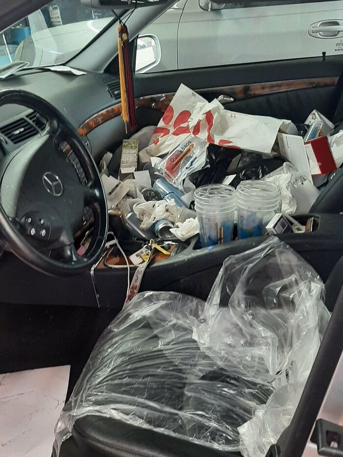 Oof... And It's An E Class...