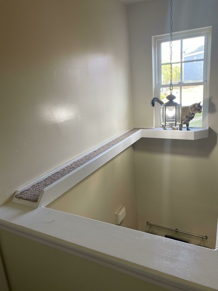 Made A Bridge To The Window She Always Stared But Could Never Reach