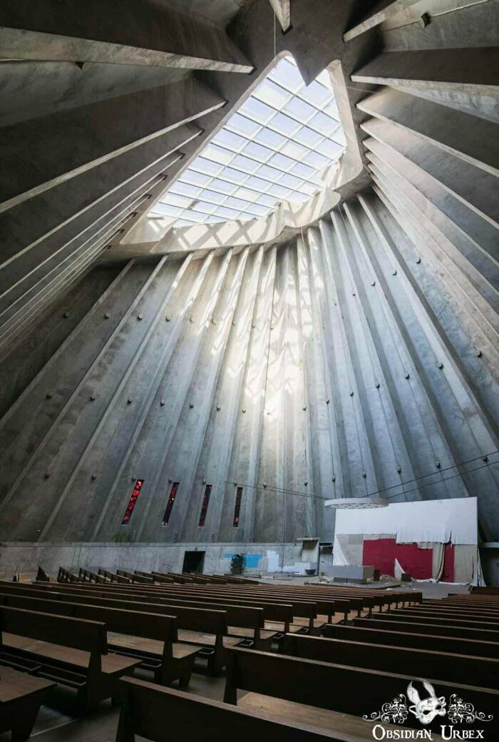Sacred Heart Church, Vernon Ct. Built 1971 And Was Condemned Then Demolished In March 2019