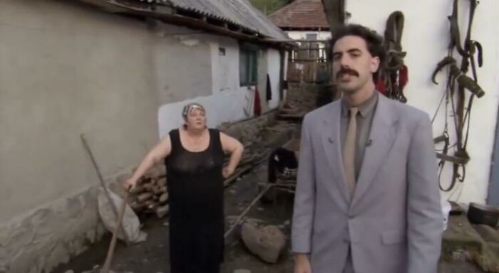 In Borat (2006) The Villagers In Borat’s Village Weren’t Actors. They Were Tricked Into Thinking That Sacha Baron Cohen Was A Journalist. After The Film’s Release, The Villagers Wanted To Sue Baron Cohen, Even Sending Him Death Threats, For His Character Portraying Them As Rapists And Prostitutes