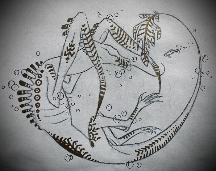 This Is A Deepcraw, A Lake Creature.