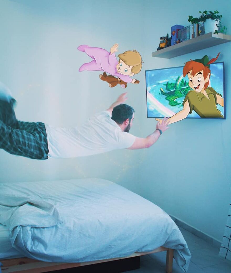 This Guy Keeps Bringing Disney Characters Into The Real World And The Result Couldn't Be More Hilarious (52 New Pics)