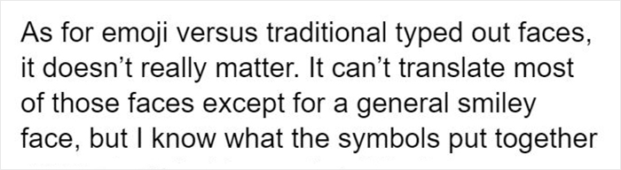 This User Asks Not To Put Too Many Emojis When Texting To A Visually Impaired Person, Explains Why