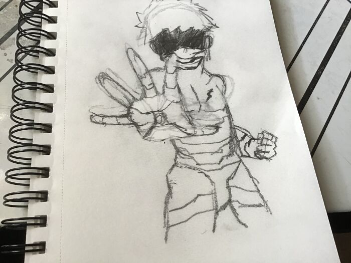 A Robot Oc That I Drew Inspired By Raiden