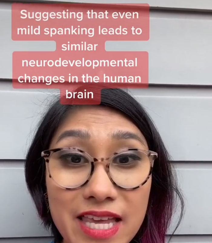 Spanking Your Kids Can Affect Their Brain Development And This Psychologist Explains It On TikTok Spanking Your Kids Can Affect Their Brain Development And This Psychologist Explains It On TikTok