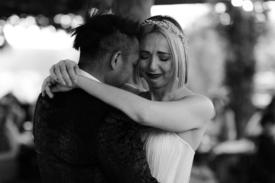 Teary Wedding Ceremony