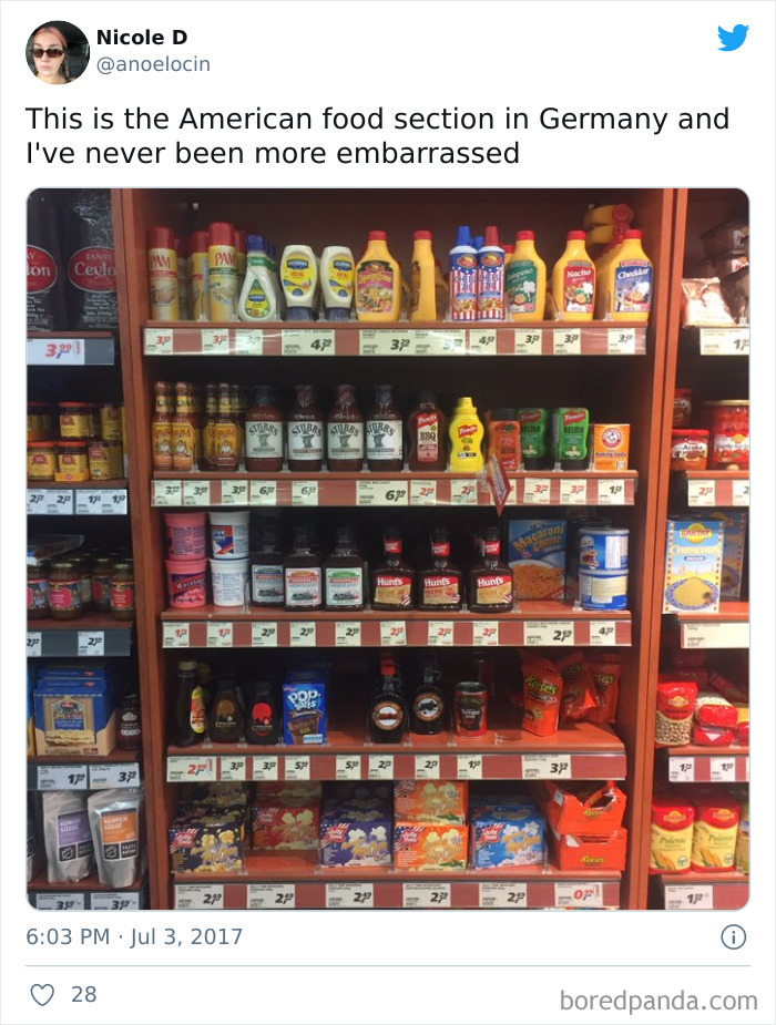 American-Sections-In-International-Stores