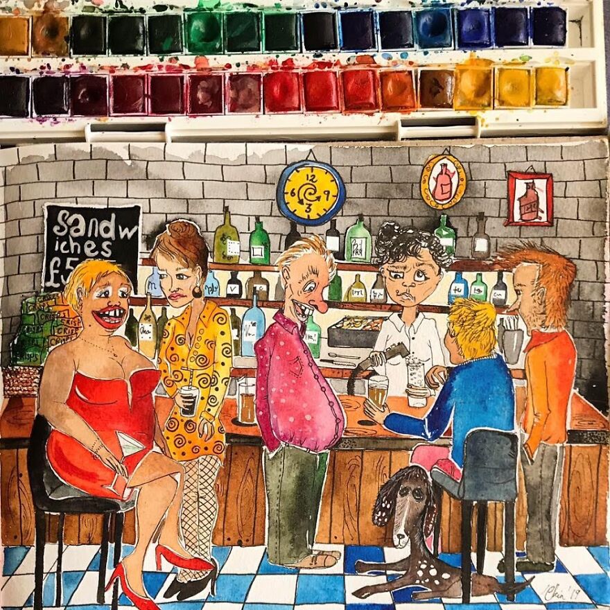 Brighton Artist Illustrates Daily Life, Dreams & Troubles Of Women