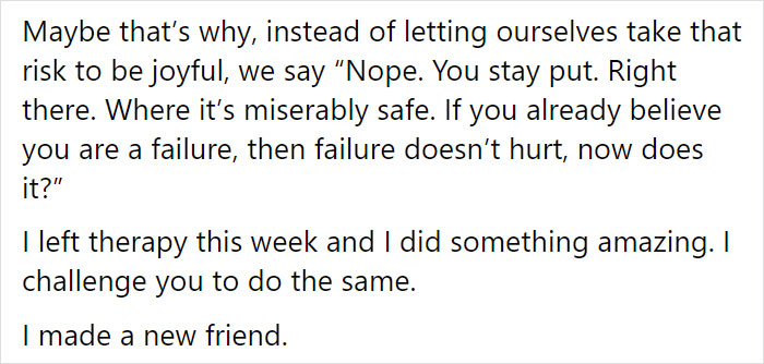 Woman Explains Why Many People Are So Hateful To Themselves, Yet So Loving To Others