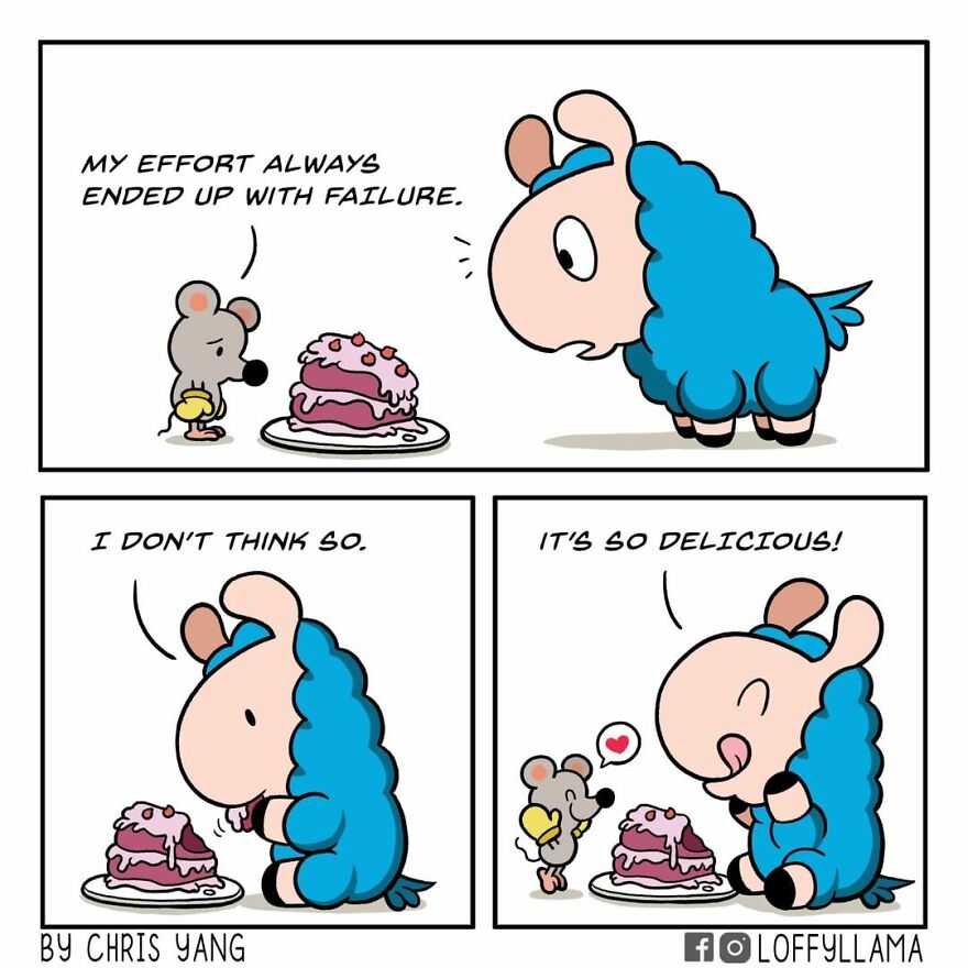 There Is No Failure, Except No Longer Trying