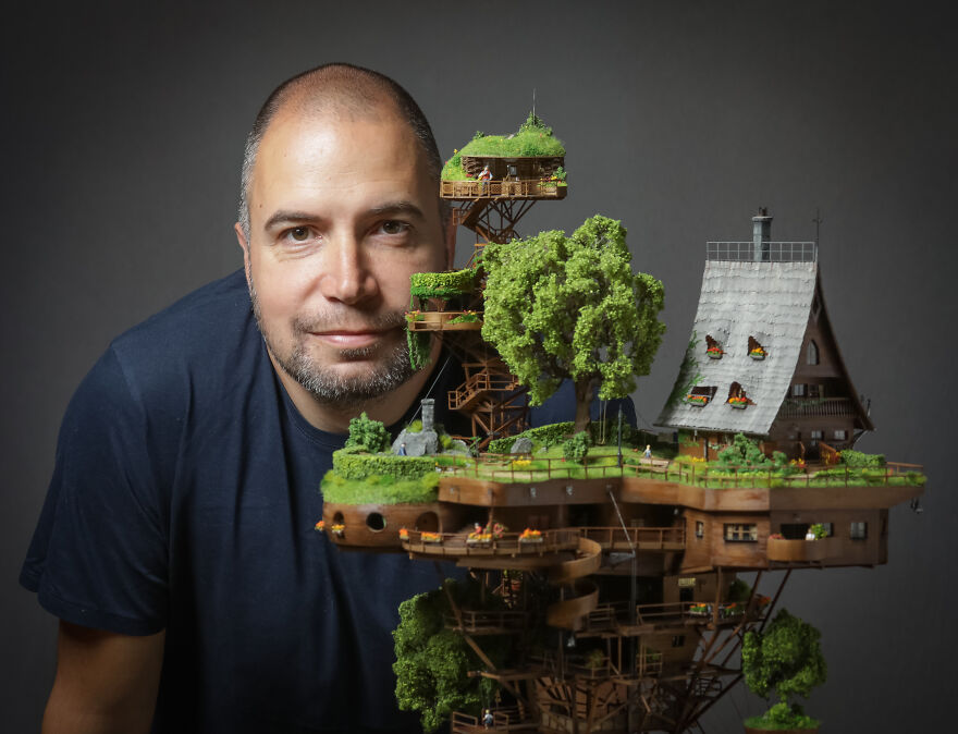 This Photographer Created A Mini Village And It Took Him 2 Years To Finish This Photographer Created A Mini Village And It Took Him 2 Years To Finish