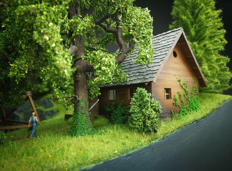 This Photographer Created A Mini Village And It Took Him 2 Years To Finish This Photographer Created A Mini Village And It Took Him 2 Years To Finish