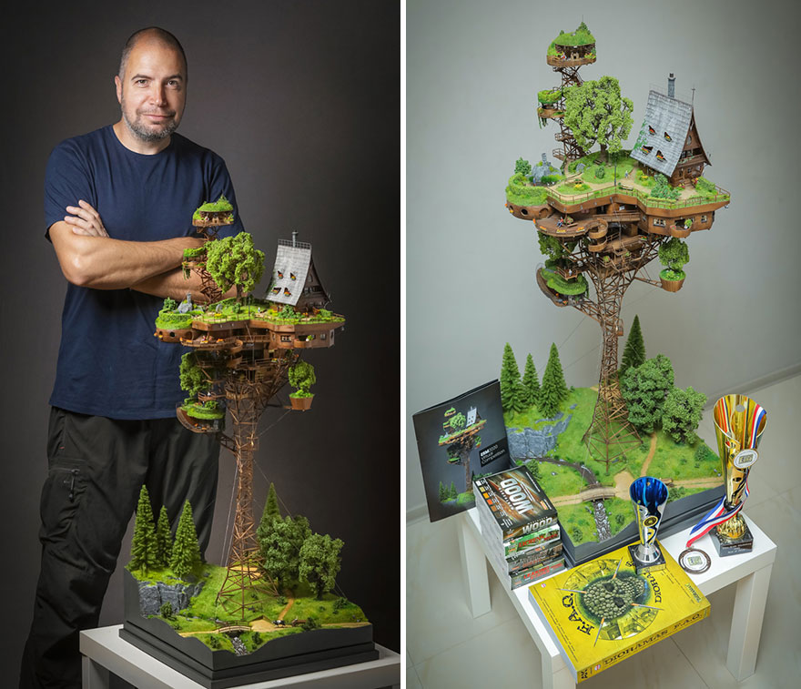 This Photographer Created A Mini Village And It Took Him 2 Years To Finish This Photographer Created A Mini Village And It Took Him 2 Years To Finish