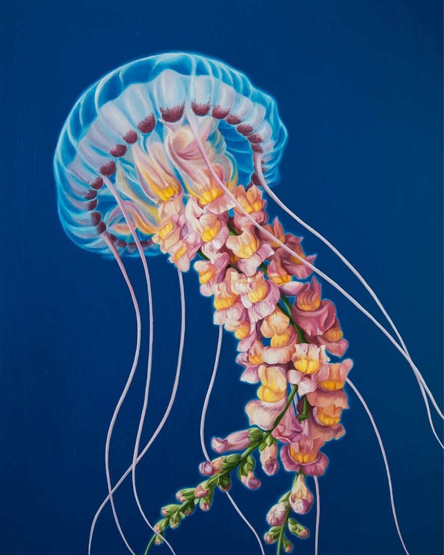 Artist Draws Inspiration From Nature To Make His Surreal Paintings