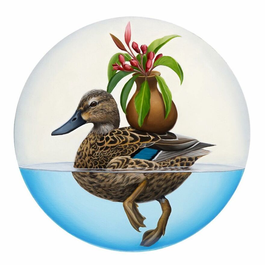 Artist Draws Inspiration From Nature To Make His Surreal Paintings