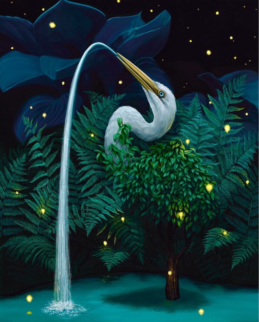 Artist Draws Inspiration From Nature To Make His Surreal Paintings