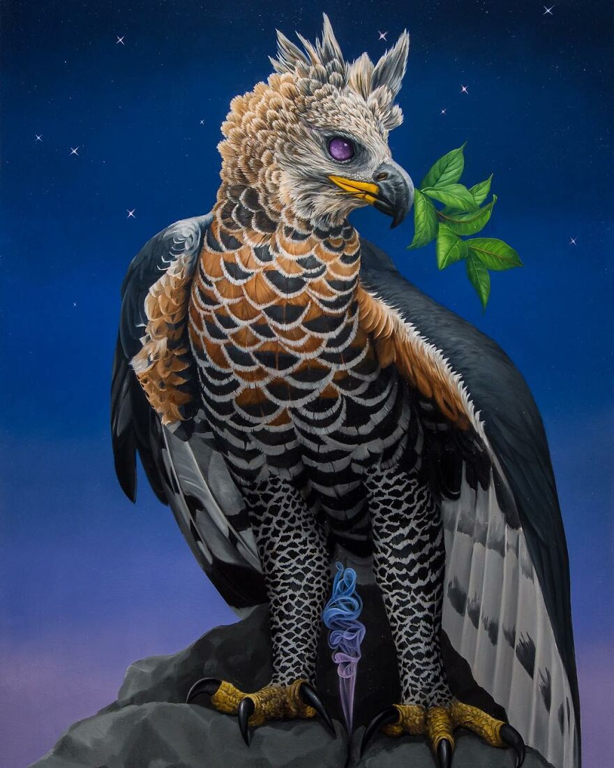 Artist Draws Inspiration From Nature To Make His Surreal Paintings