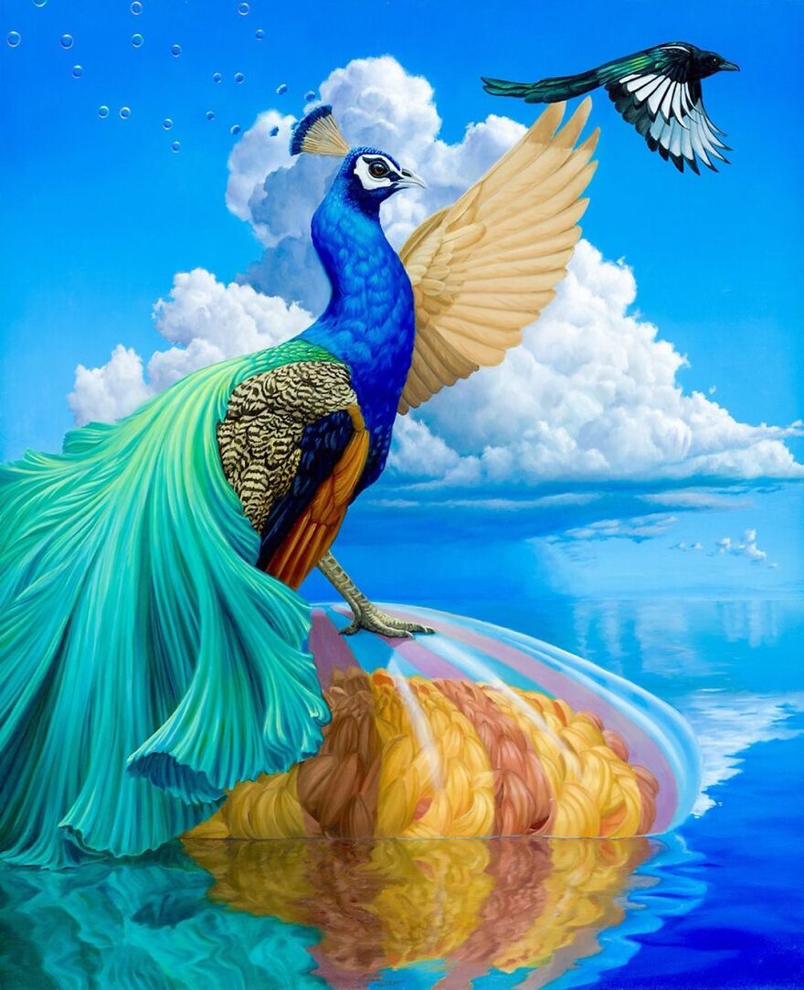Artist Draws Inspiration From Nature To Make His Surreal Paintings