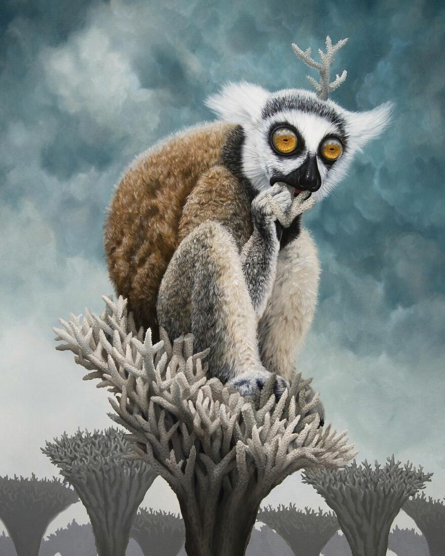 Artist Draws Inspiration From Nature To Make His Surreal Paintings