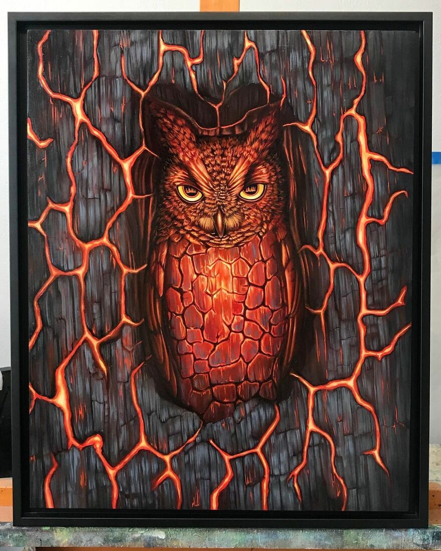 Artist Draws Inspiration From Nature To Make His Surreal Paintings