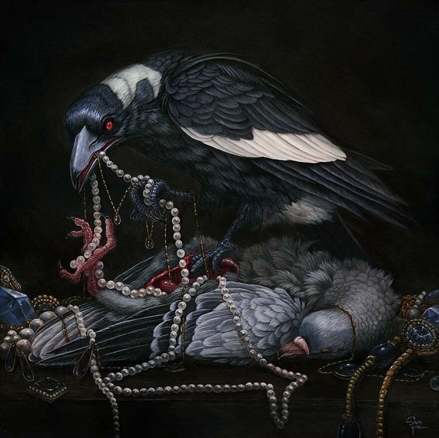 Artist Draws Inspiration From Nature To Make His Surreal Paintings