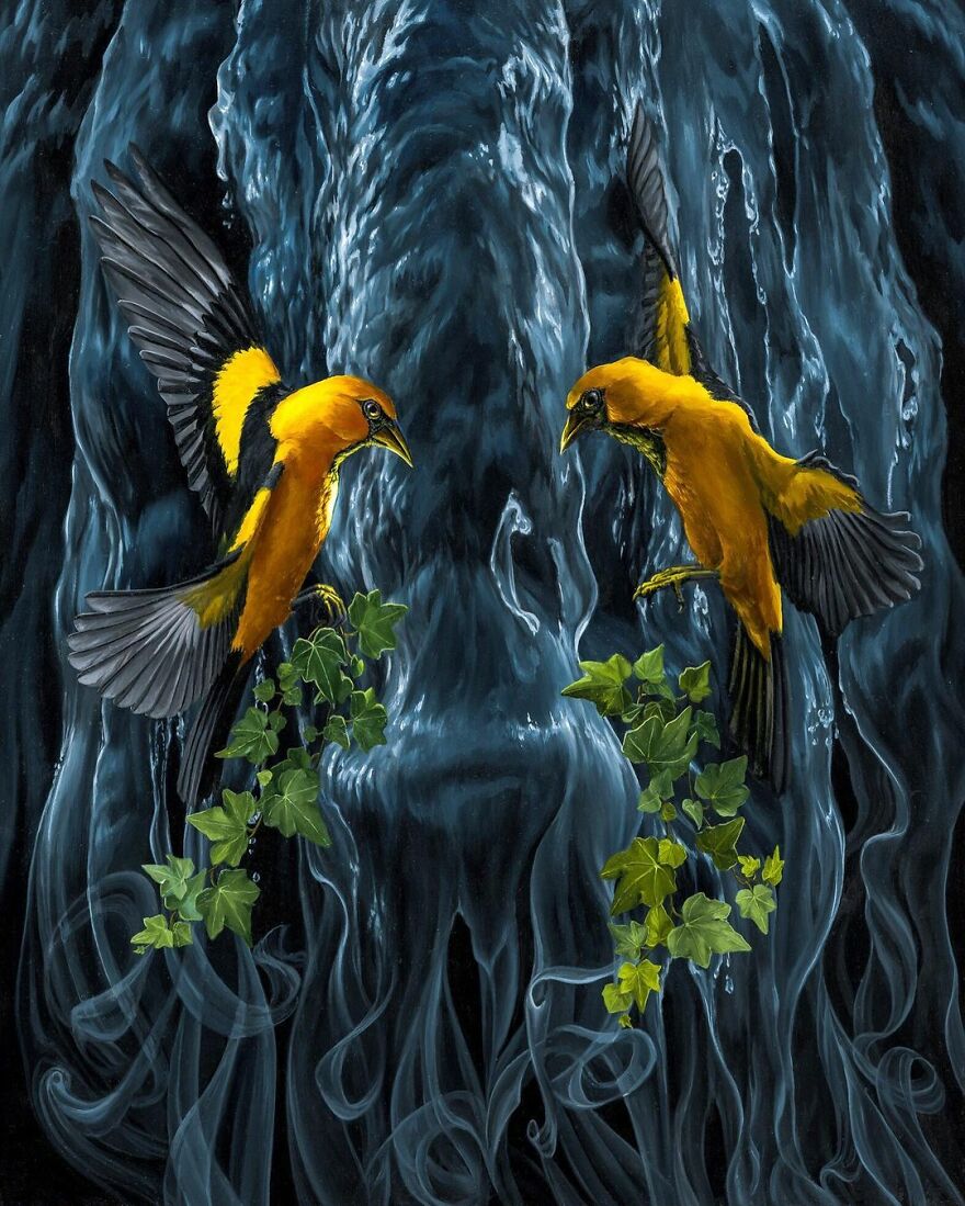Artist Draws Inspiration From Nature To Make His Surreal Paintings