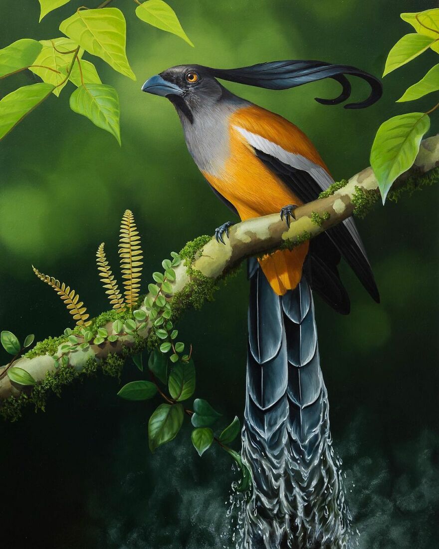 Artist Draws Inspiration From Nature To Make His Surreal Paintings