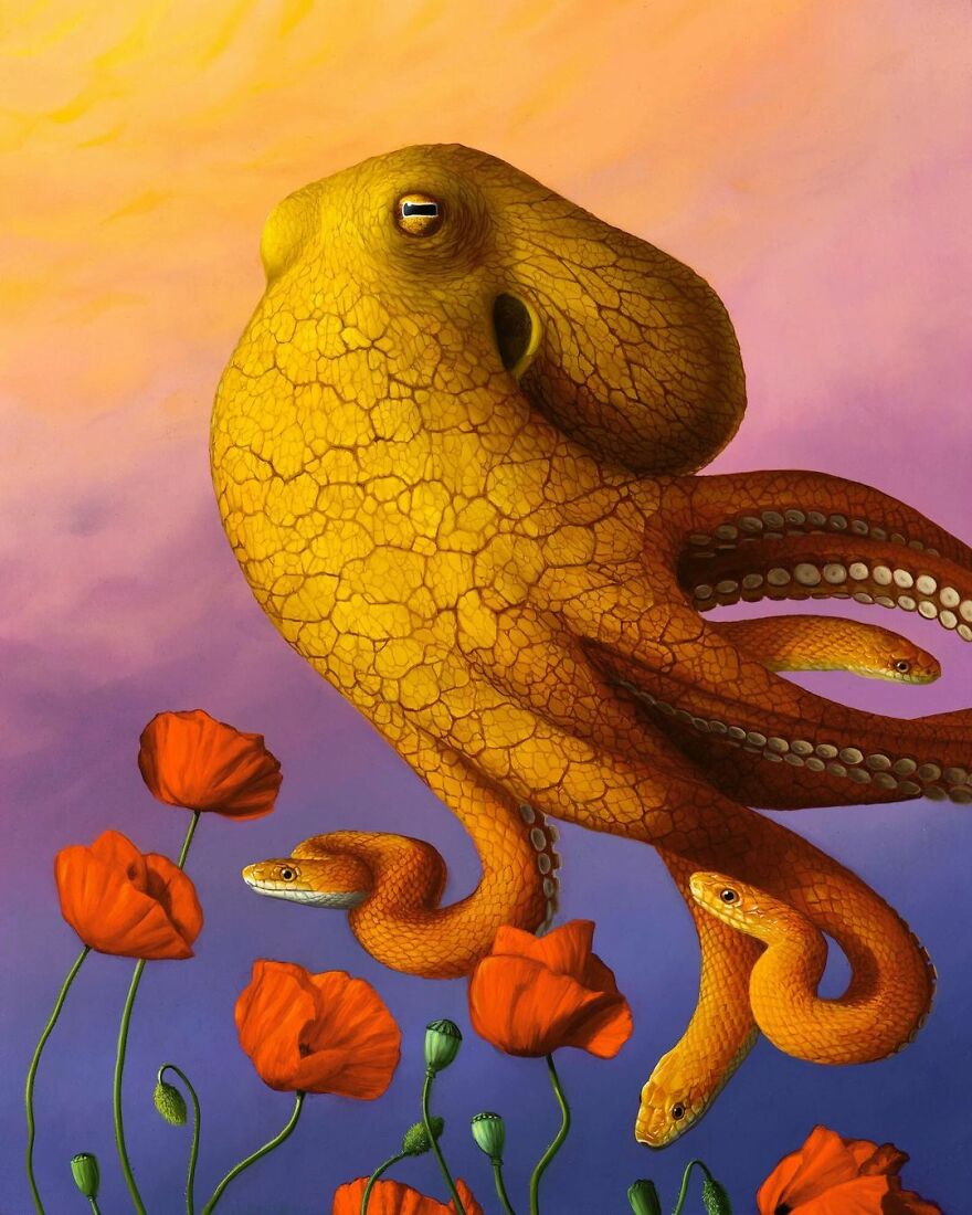 Artist Draws Inspiration From Nature To Make His Surreal Paintings