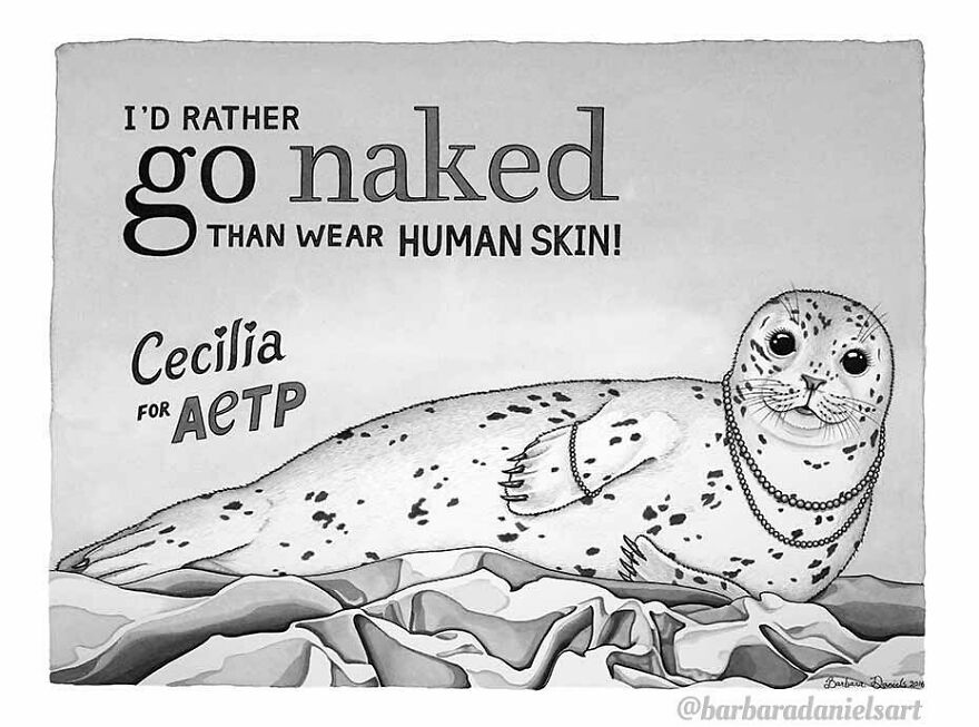 Artist Shows When Animals Take The Place Of Humans In Stunning Illustrations