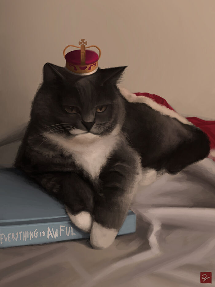 Meh, I Draw My Spirit Animal