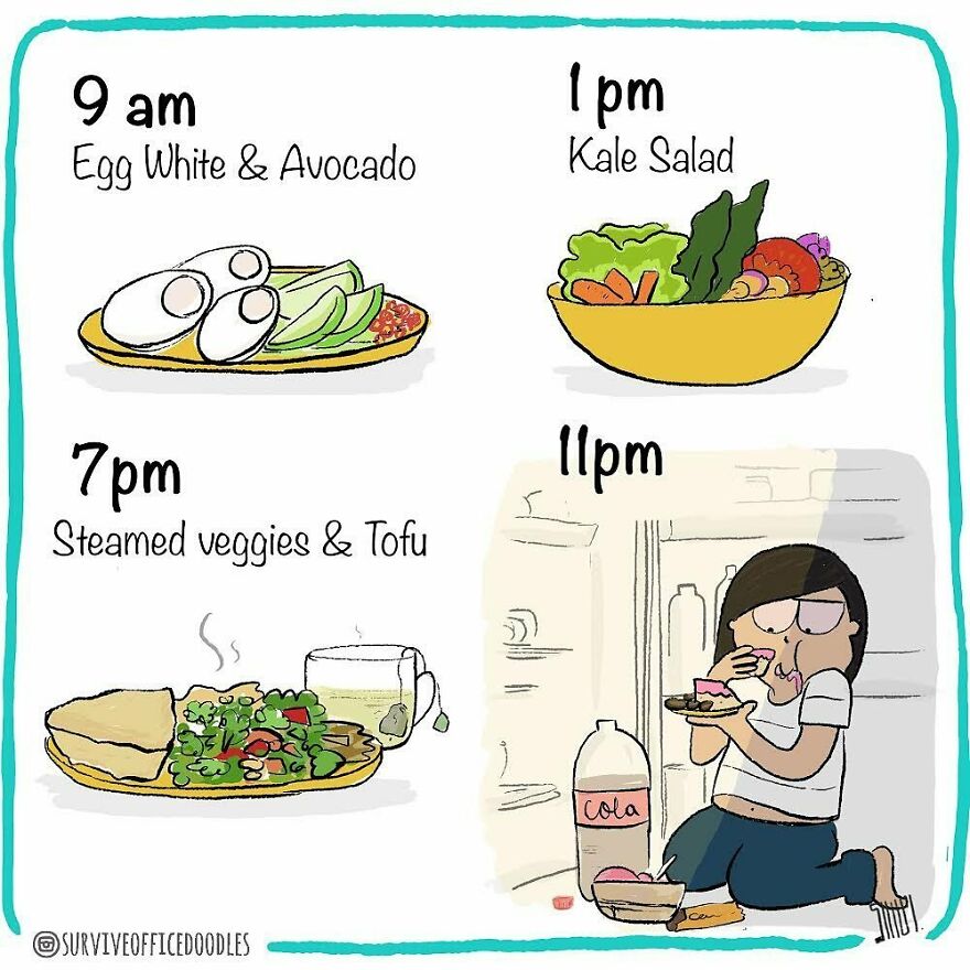 Indian Artist Shows The Daily Problems Of Women In A Fun Way