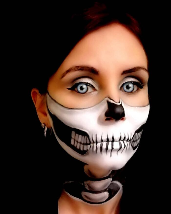 Body-Art-Optical-Illusion-Makeup-Transformations-Movie-Mayhem-Makeup-Emma-Van-De-Peer