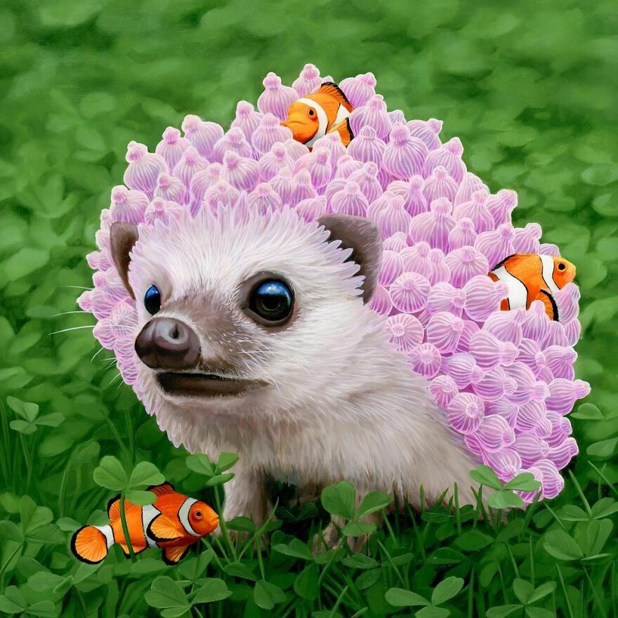 Artist Draws Inspiration From Nature To Make His Surreal Paintings