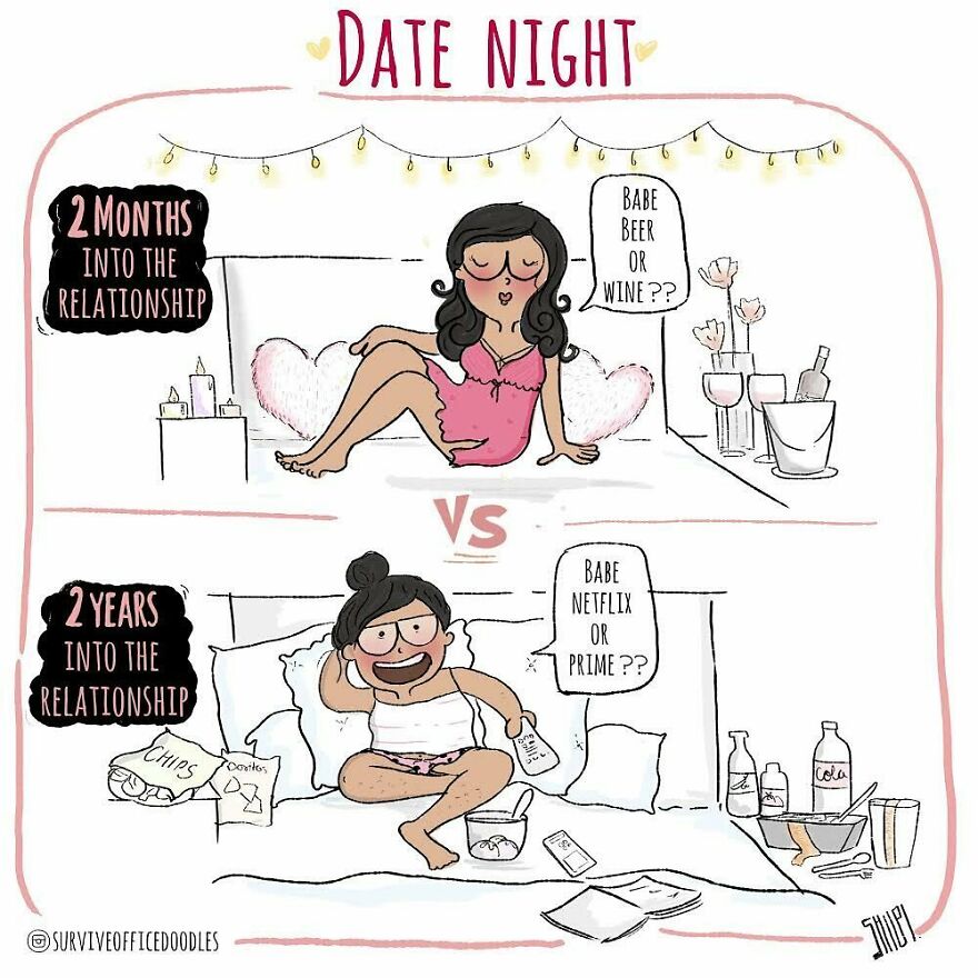 Indian Artist Shows The Daily Problems Of Women In A Fun Way