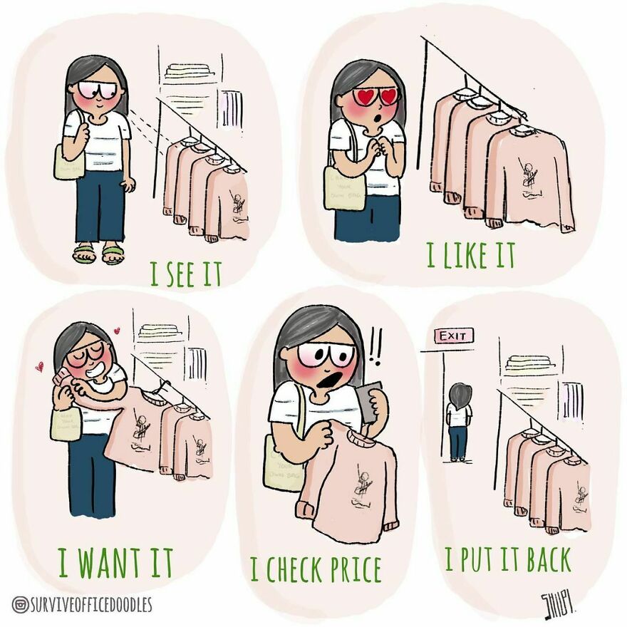 Indian Artist Shows The Daily Problems Of Women In A Fun Way