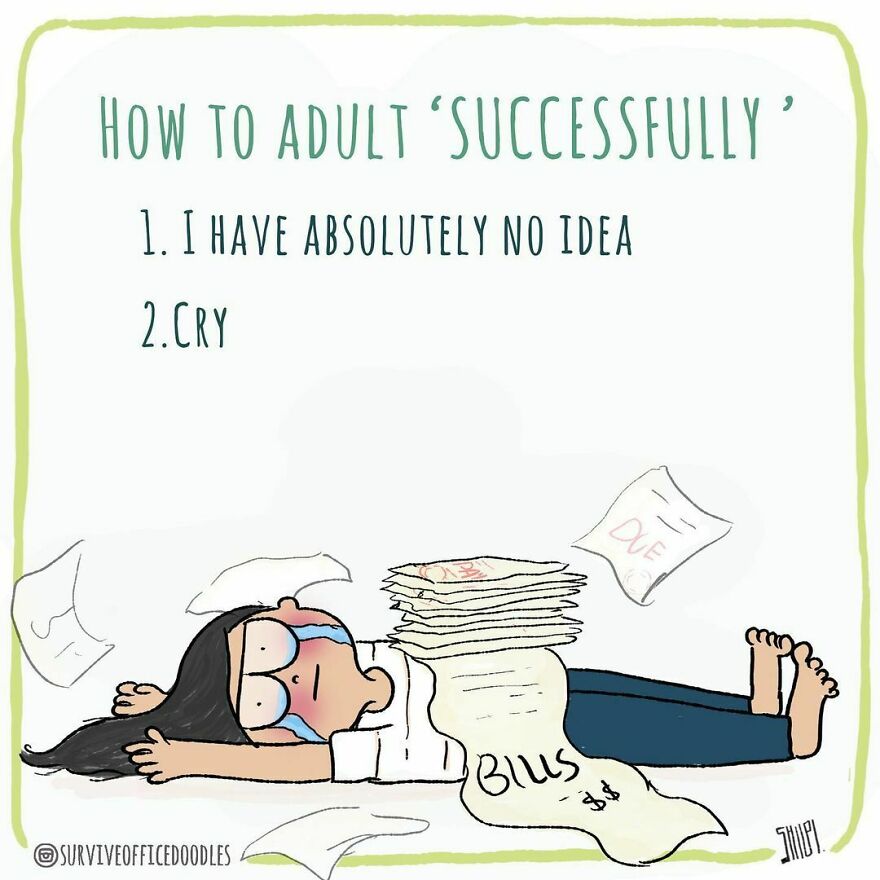 Indian Artist Shows The Daily Problems Of Women In A Fun Way