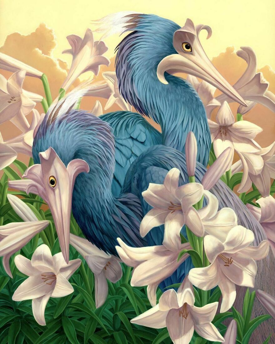 Artist Draws Inspiration From Nature To Make His Surreal Paintings