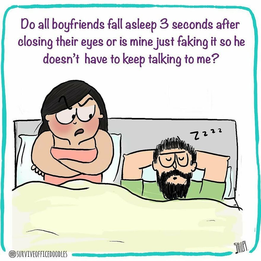 Indian Artist Shows The Daily Problems Of Women In A Fun Way