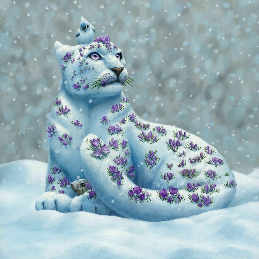 Artist Draws Inspiration From Nature To Make His Surreal Paintings