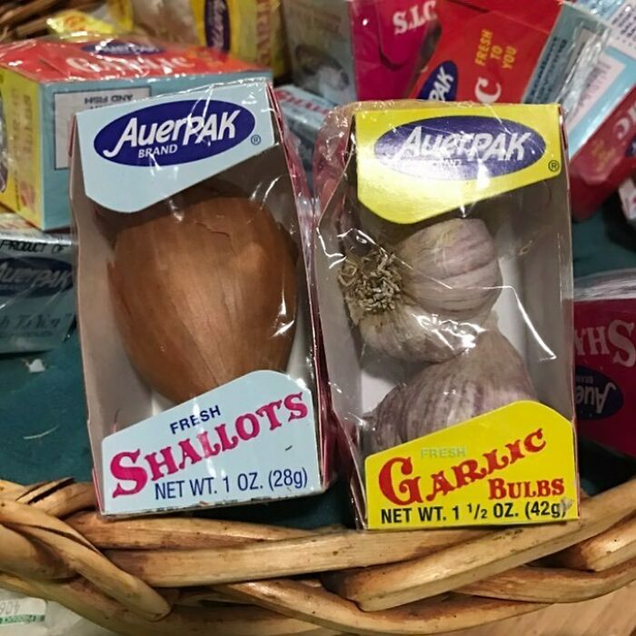 How Extra Do You Need To Be To Buy Individual Shallot And Garlic Bulbs In Boxes Instead Of Loose?