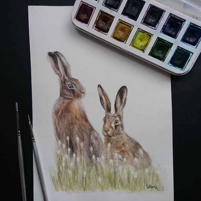 I Paint Watercolour Pet Portraits