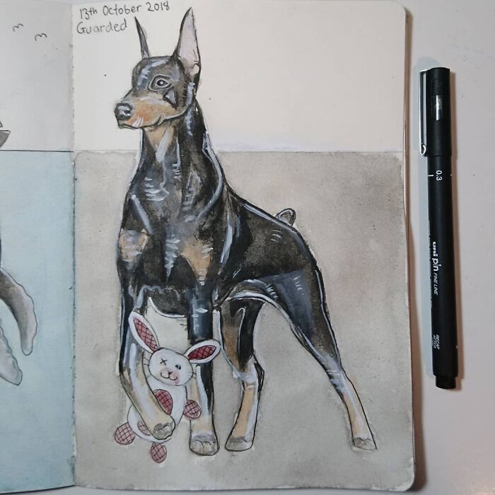 I Paint Watercolour Pet Portraits