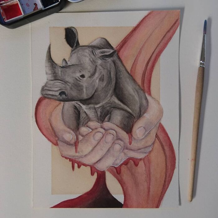 I Paint Watercolour Pet Portraits