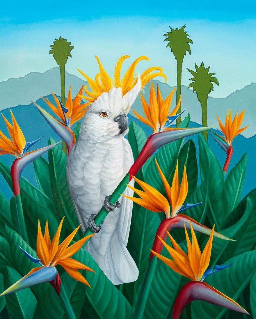 Artist Draws Inspiration From Nature To Make His Surreal Paintings