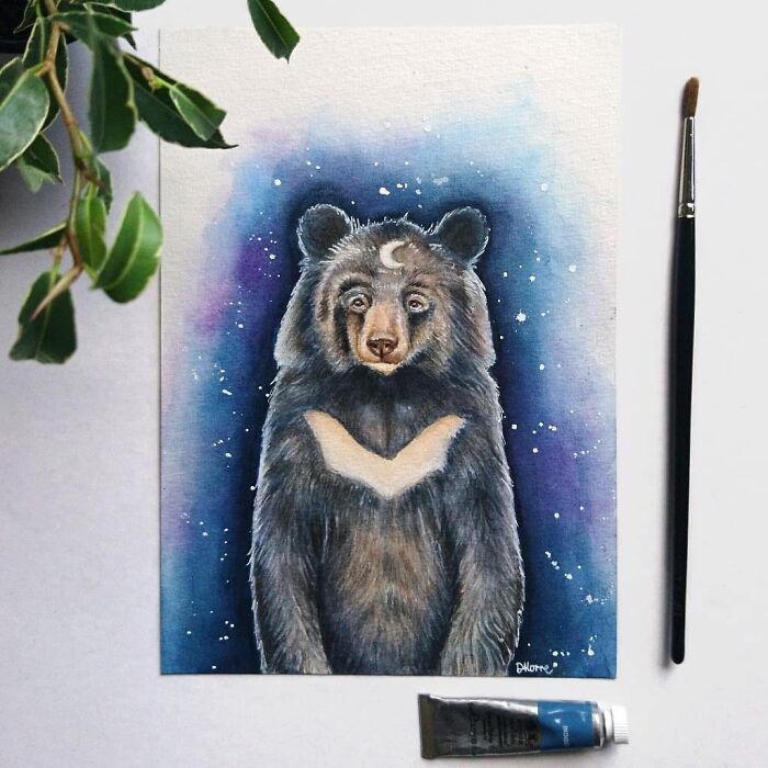 I Paint Watercolour Pet Portraits